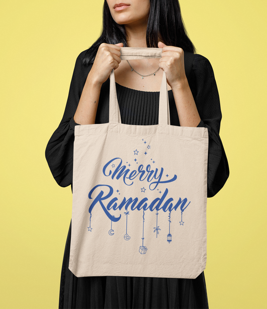 Merry Ramadan Ornaments Tote Bag