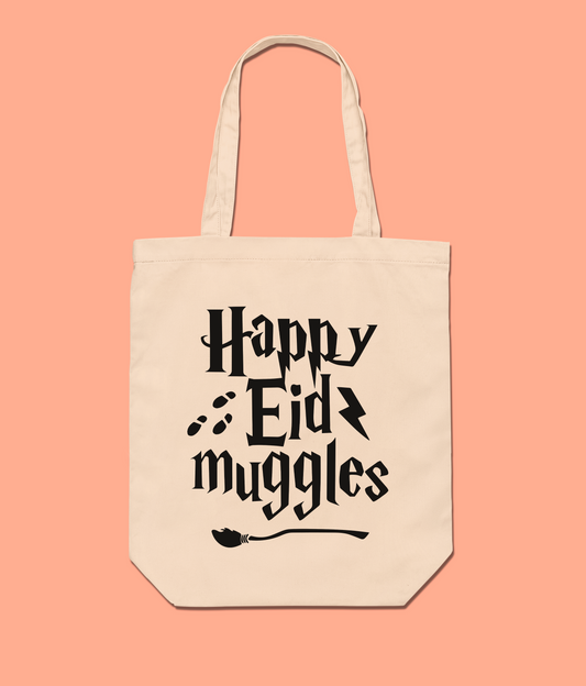 Happy Eid Muggles Tote Bag