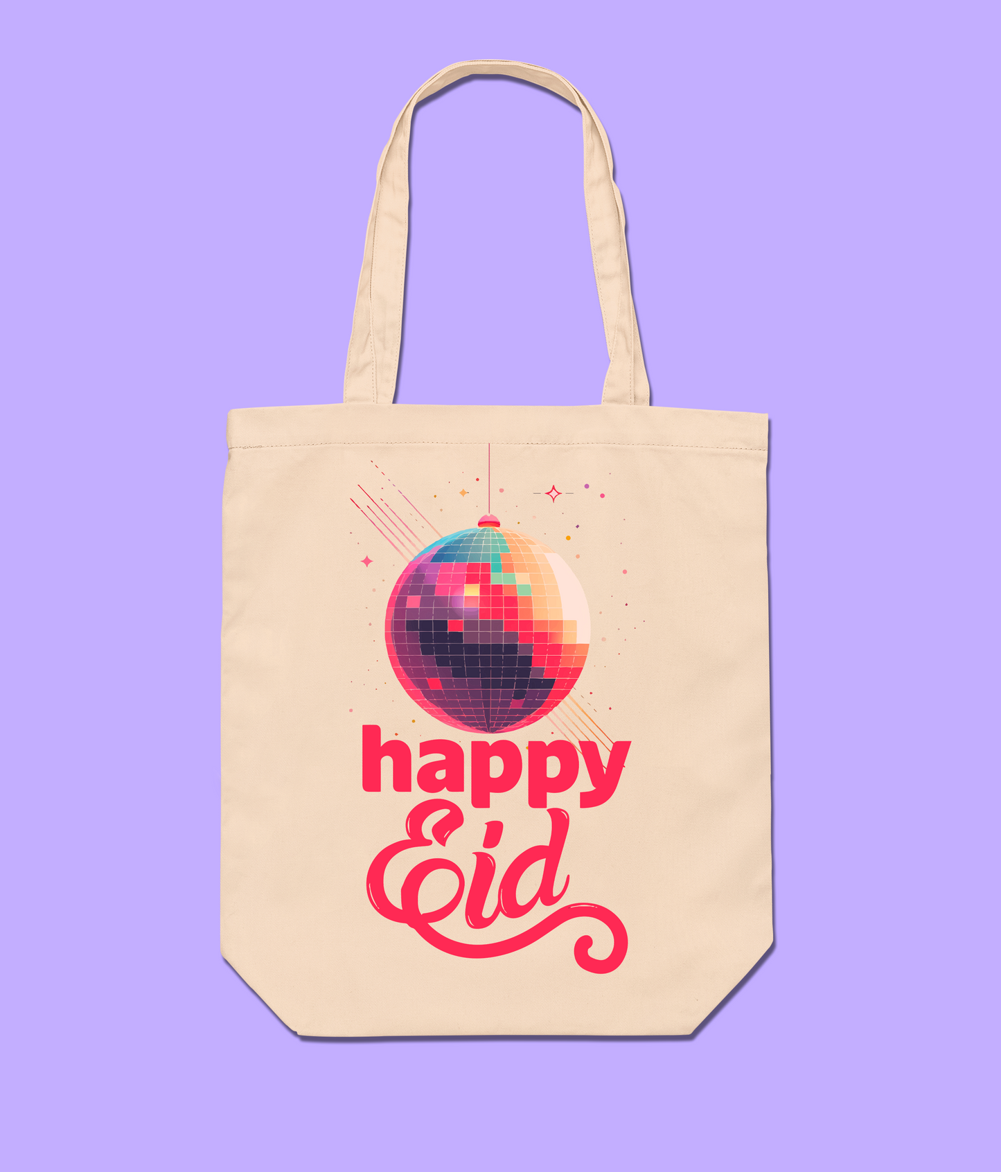 Disco Eid Tote Bag