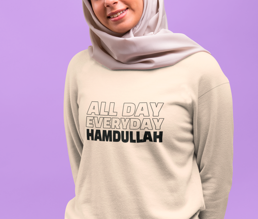 All Day Everyday Hamdullah Oversized Sweatshirt