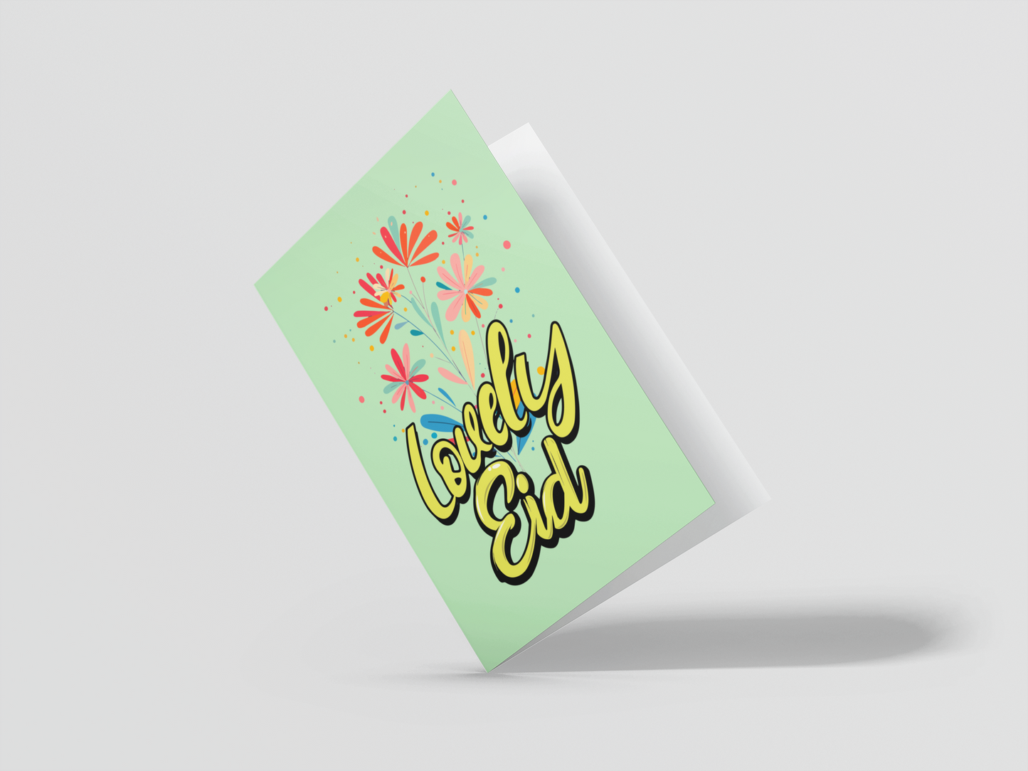 Lovely Eid Greeting Card