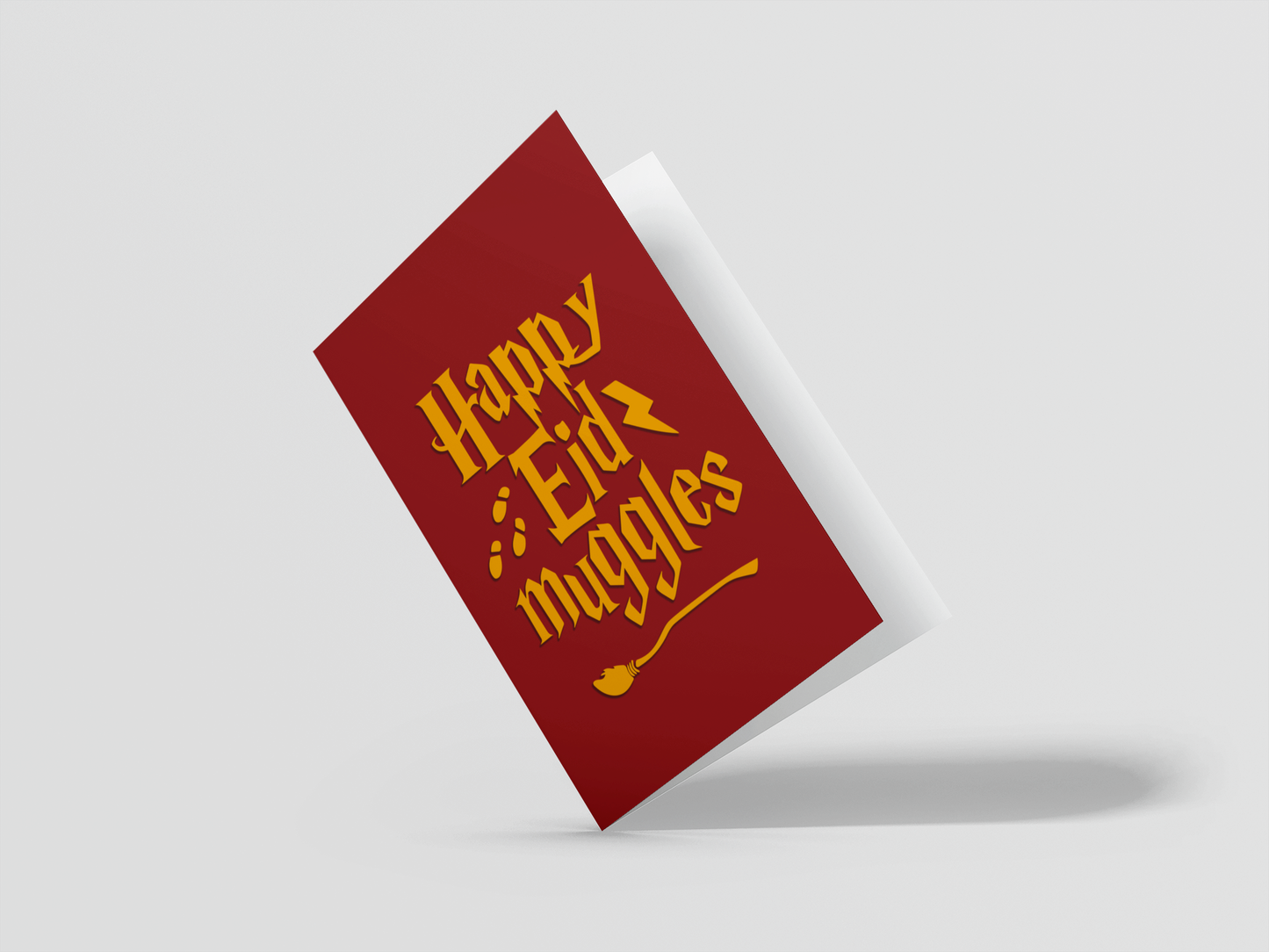 Happy Eid Muggles Greeting Card