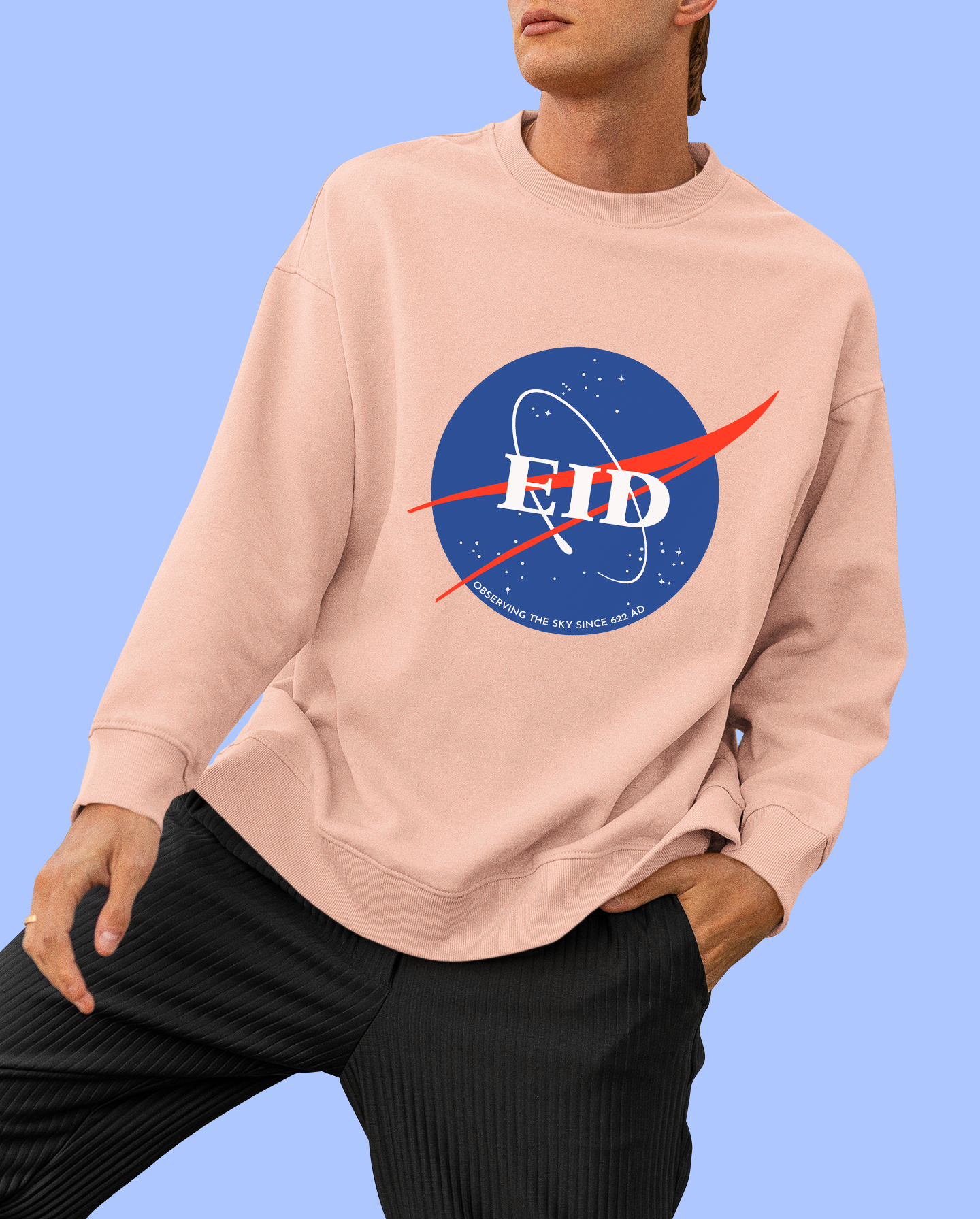 Eyes on the Skies Oversized Sweatshirt