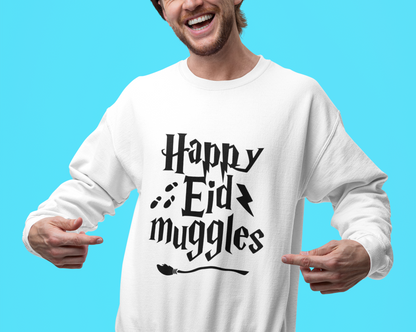 Happy Eid Muggles Oversized Sweatshirt