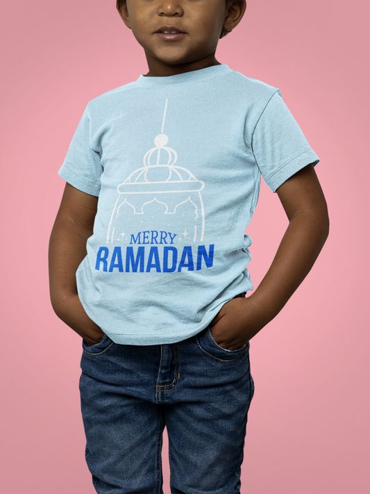 Kids Merry Ramadan Lantern T-shirt