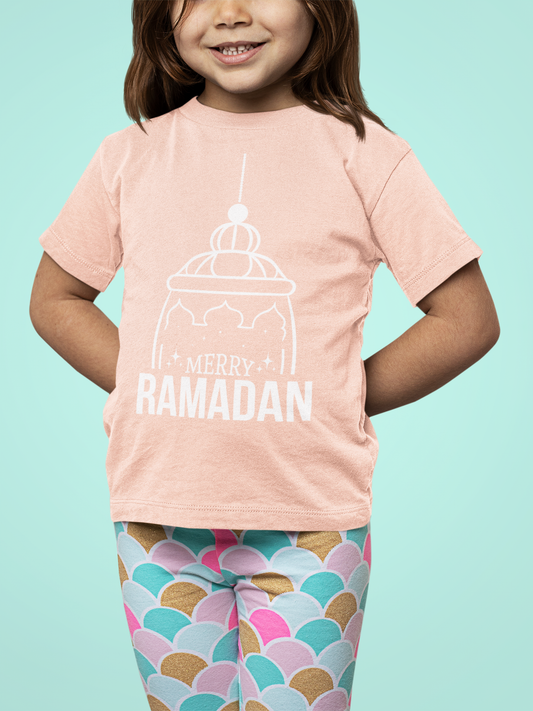 Kids Merry Ramadan Lantern T-shirt