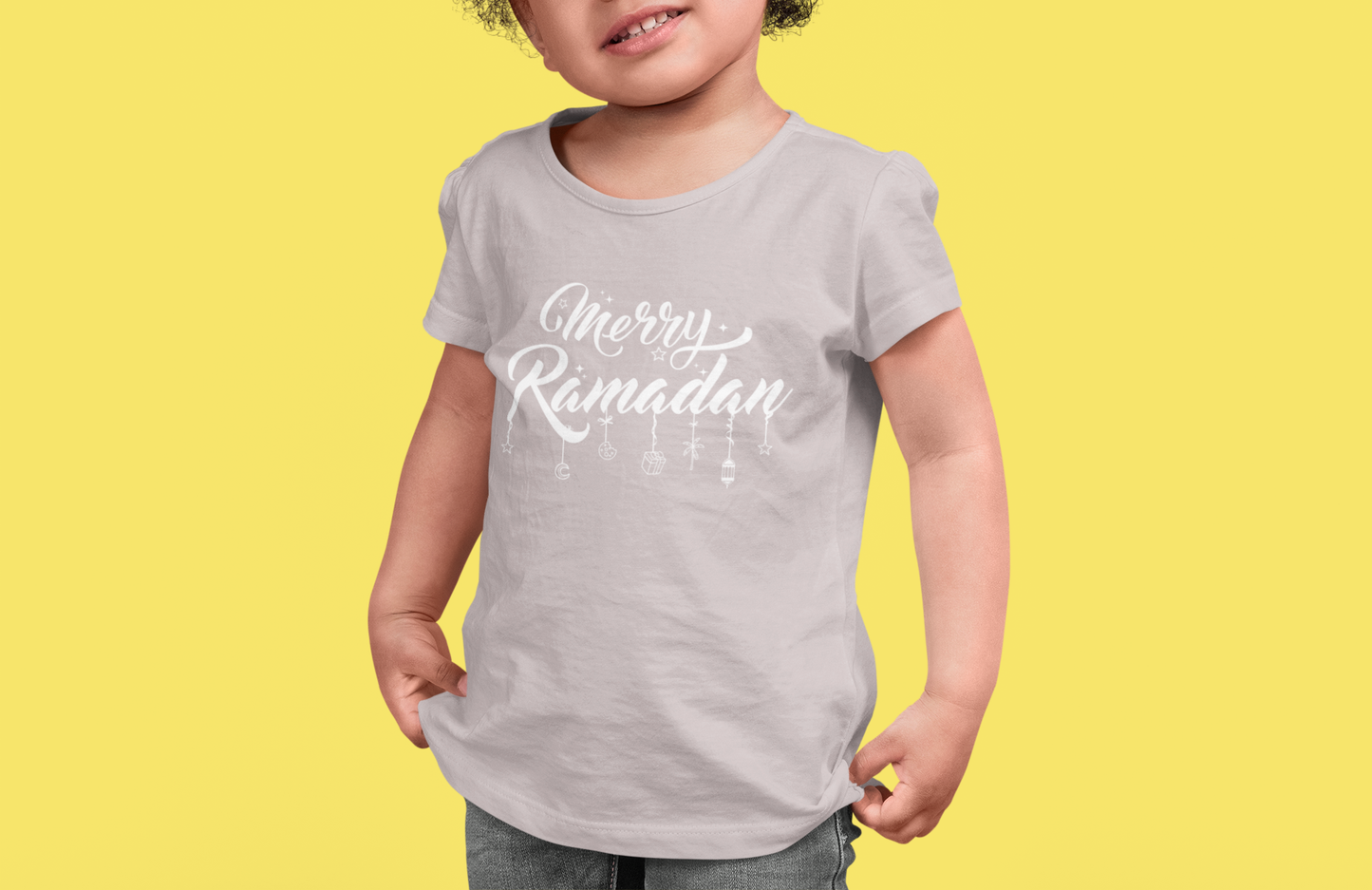 Kids Merry Ramadan Ornament T-Shirt