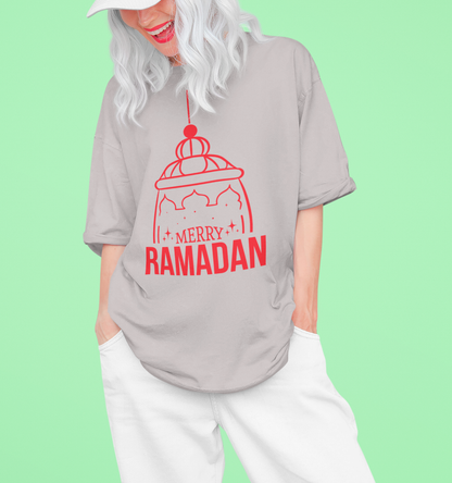 Merry Ramadan Lantern - Oversized T-shirt