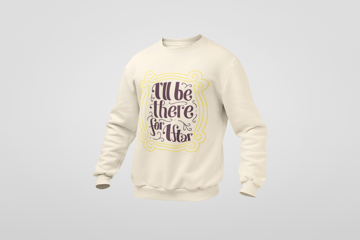 I'll Be There For Iftar - Oversized Sweatshirt