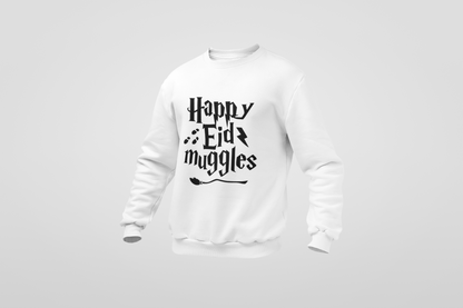 Happy Eid Muggles Oversized Sweatshirt