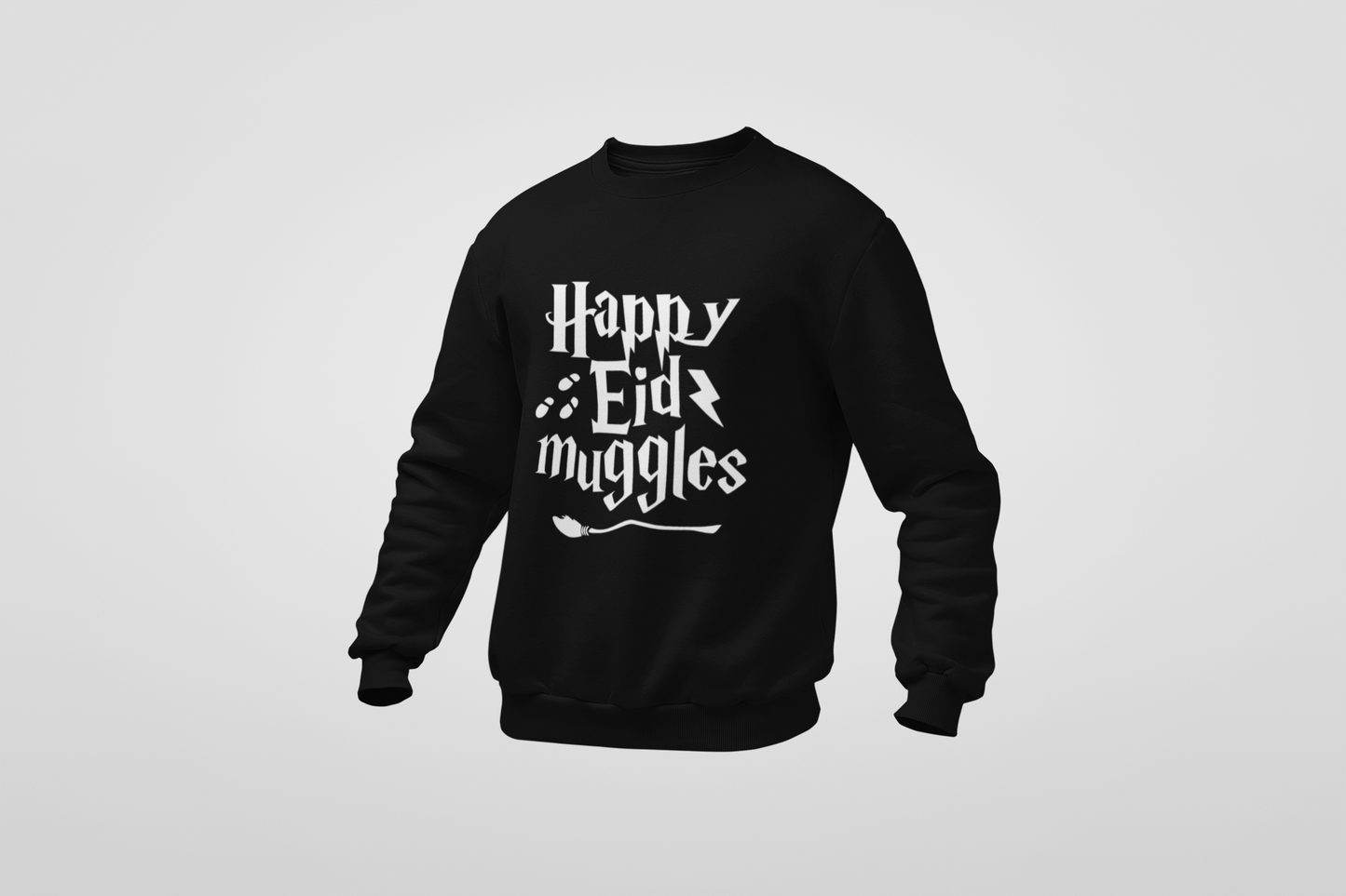 Happy Eid Muggles Oversized Sweatshirt