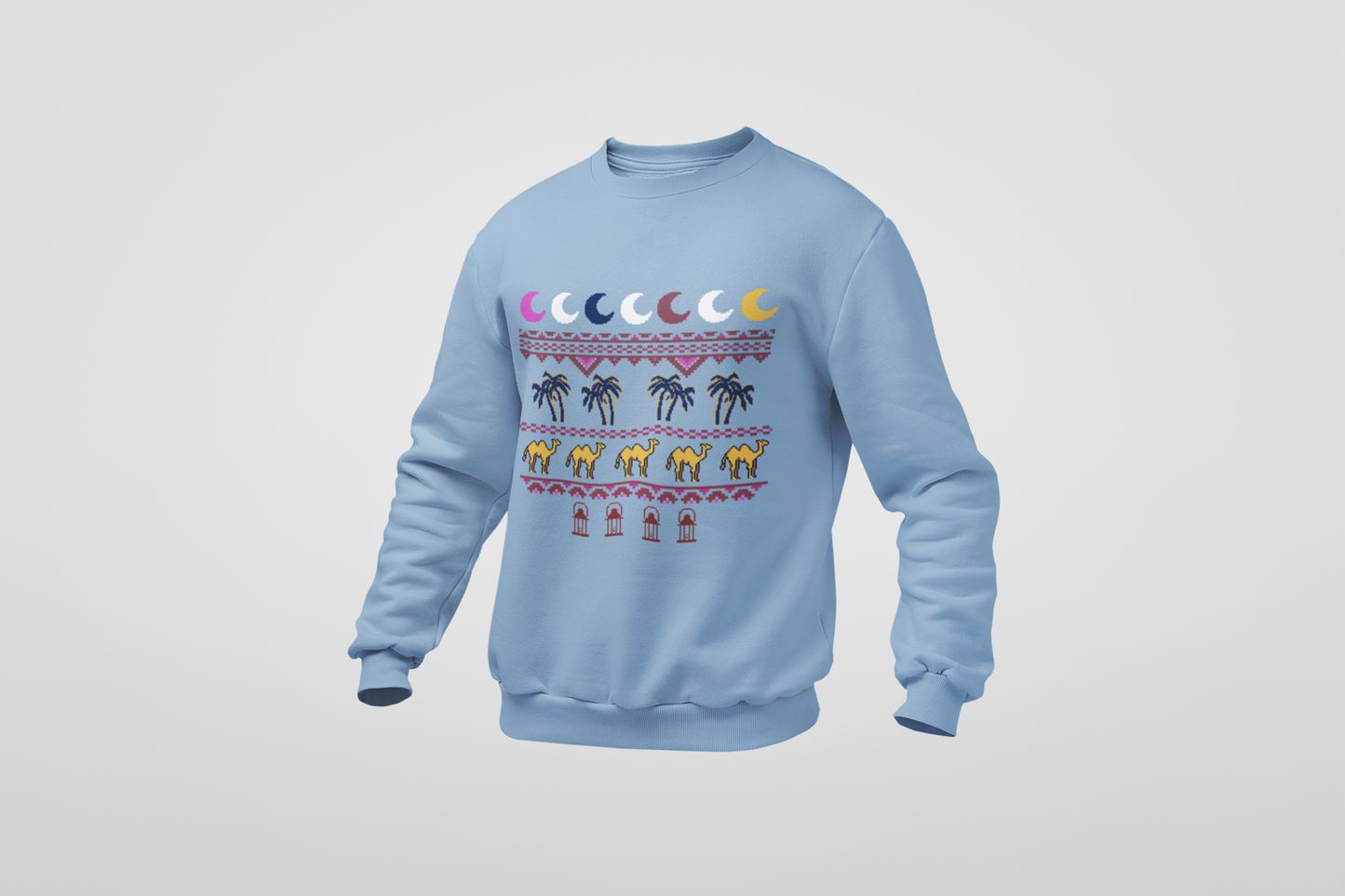 Pixel Print - Oversized Sweatshirt