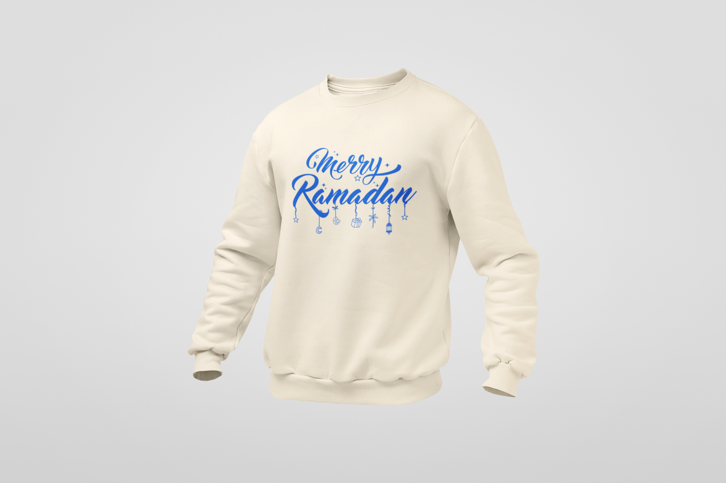 Merry Ramadan Ornaments- Oversized Sweatshirt