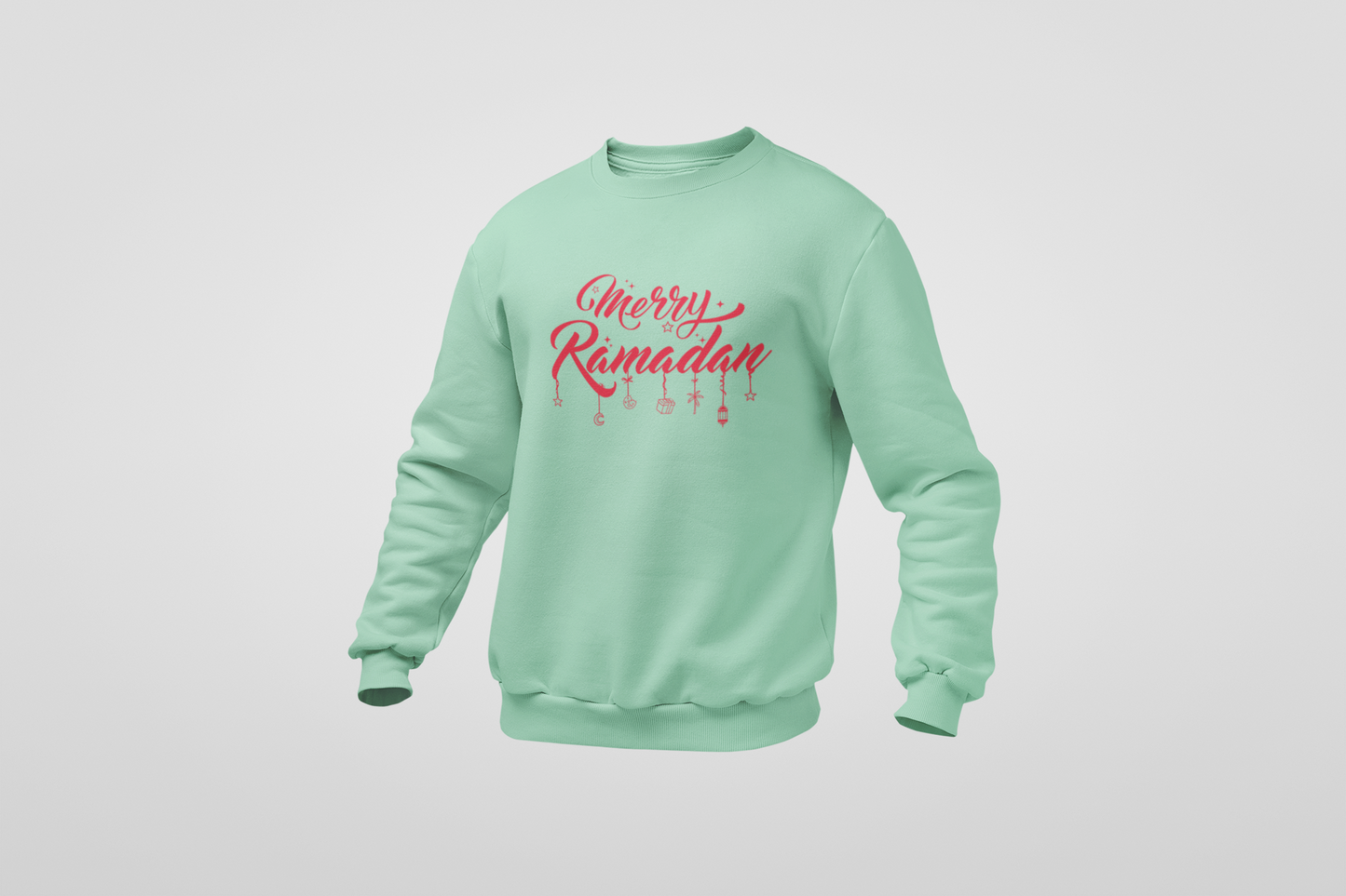 Merry Ramadan Ornaments- Oversized Sweatshirt