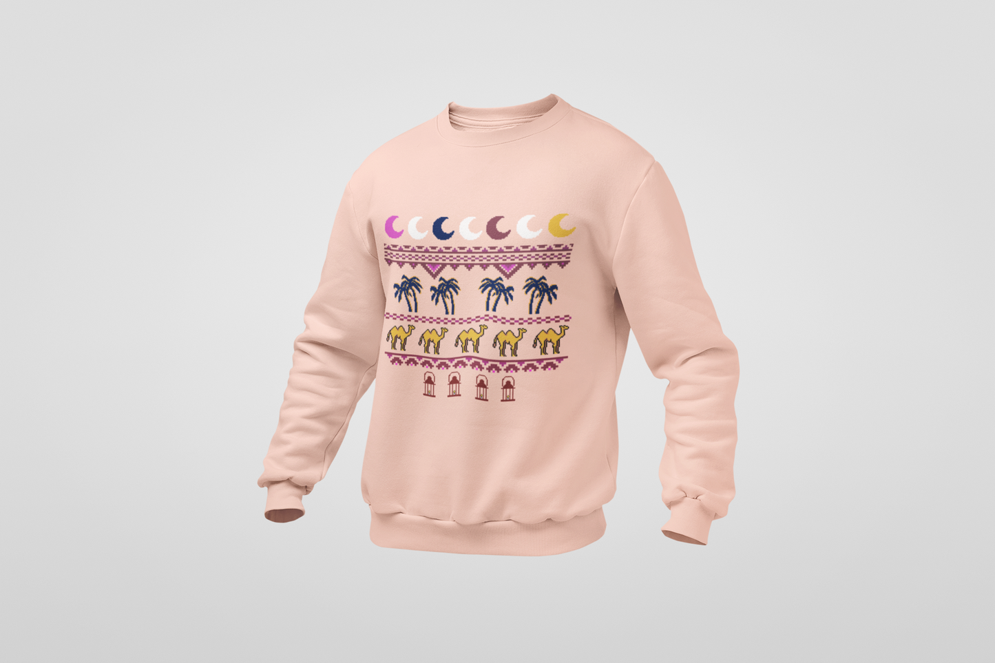 Pixel Print - Oversized Sweatshirt