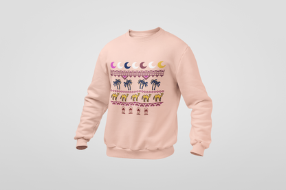 Pixel Print - Oversized Sweatshirt