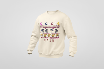 Pixel Print - Oversized Sweatshirt