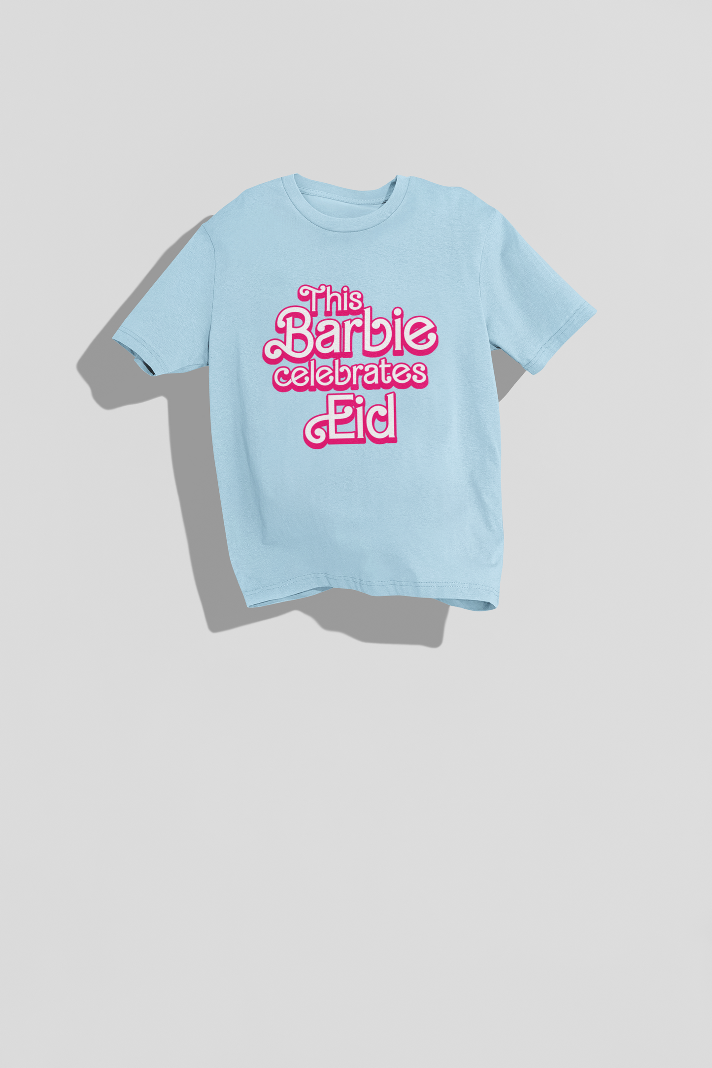 Kids Eid in Pink T-shirt