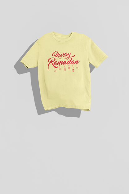 Kids Merry Ramadan Ornament T-shirt