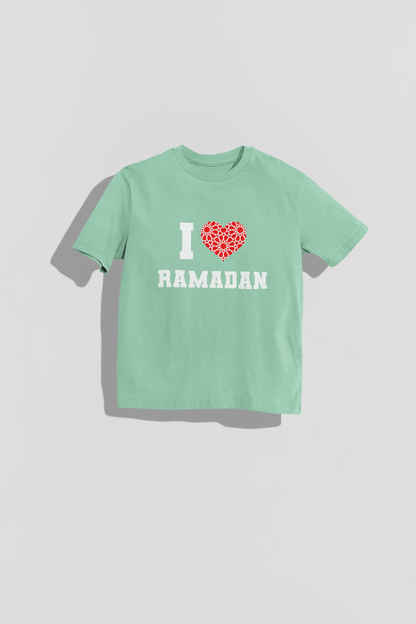 I Love Ramadan - Oversized Fit T-shirt