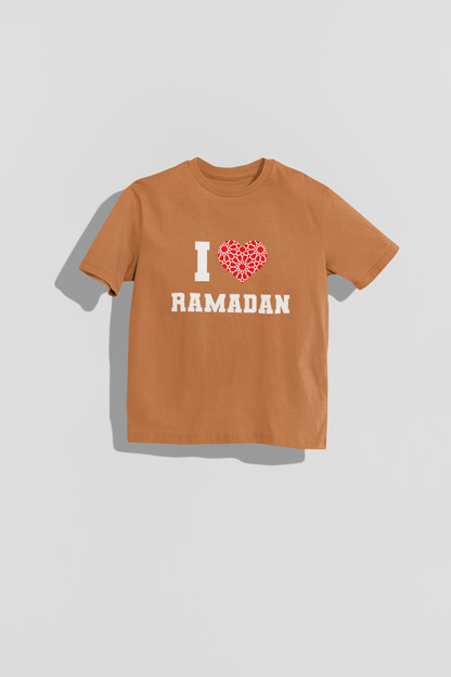 I Love Ramadan - Oversized Fit T-shirt