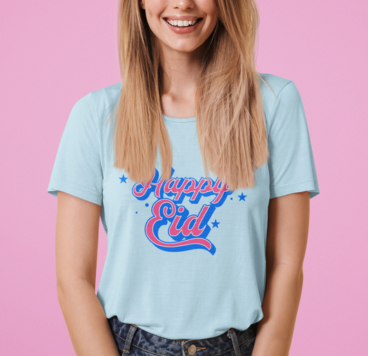 Happy Eid - Regular Fit T-shirt