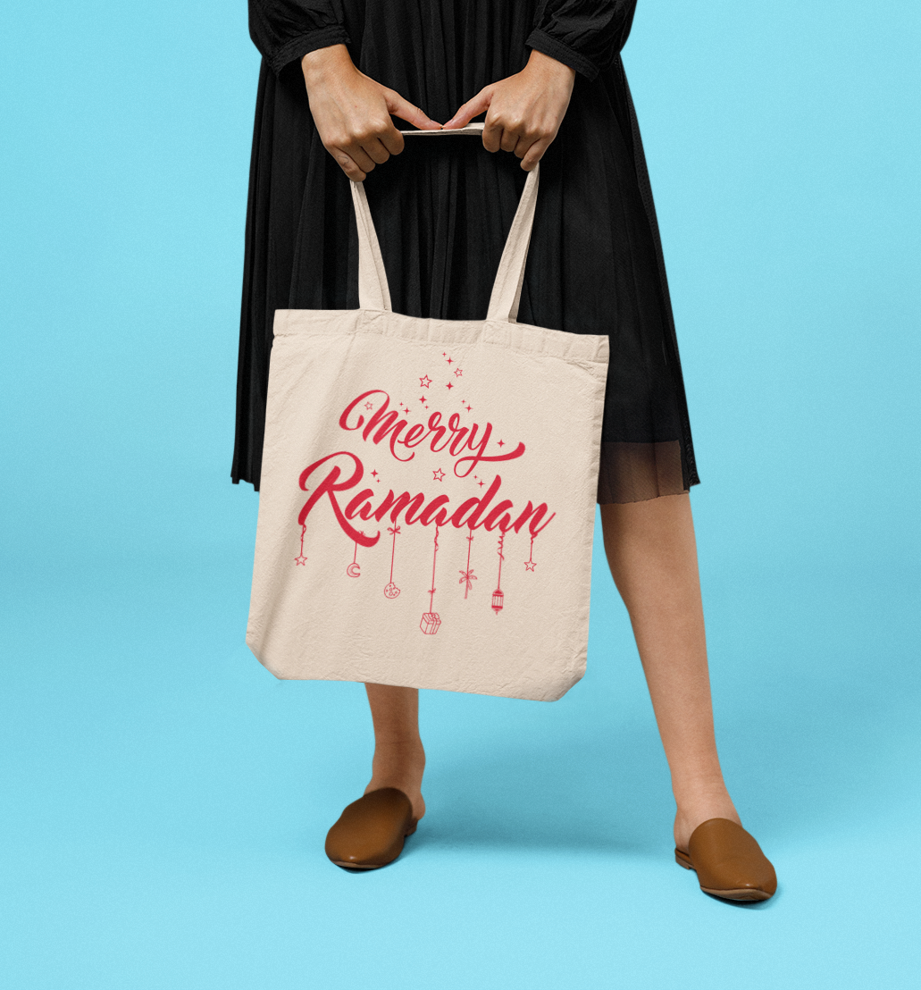 Merry Ramadan Ornament Tote Bag